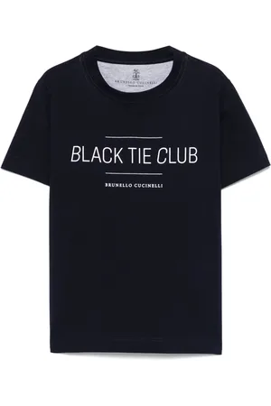Brunello Cucinelli T-shirt à slogan imprimé