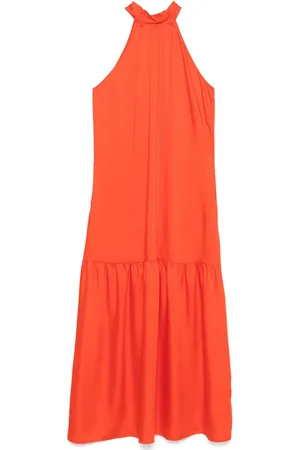 Liu Jo Robe en satin à coupe longue