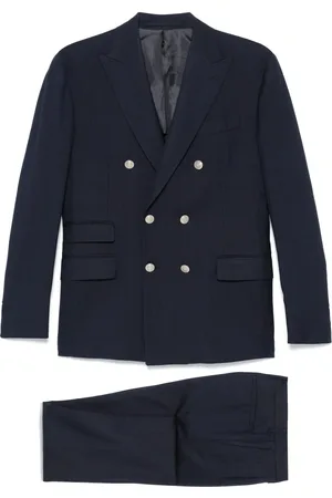 ELEVENTY Costume à revers crantés