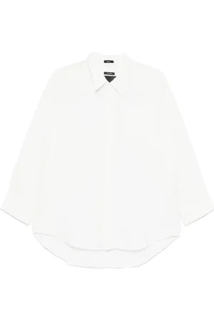 R13 T-shirt à col tombant