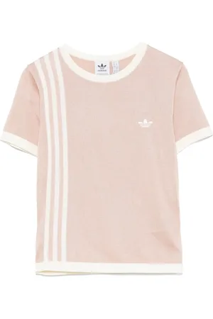 adidas T-shirt en maille à bandes contrastantes