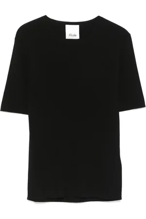 Allude T-shirt en laine vierge