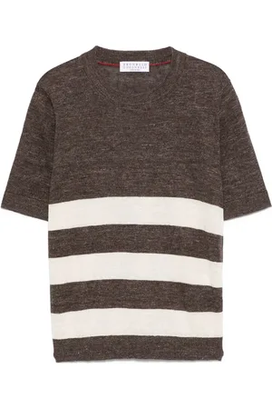 Brunello Cucinelli Chemise à rayures