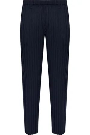 Issey Miyake Pantalon Box Pleats Ensemble à coupe droite
