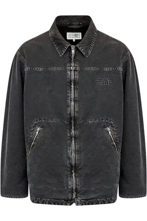 Maison Margiela Veste en jean à motif numéro