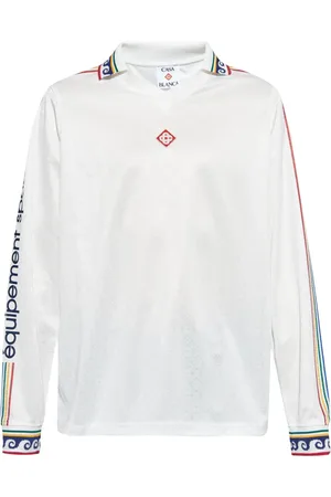Casablanca Polo à logo brodé