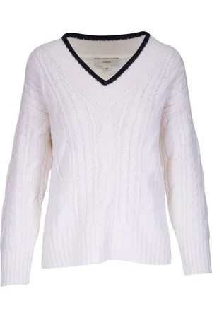 Vince Pull en maille torsadée