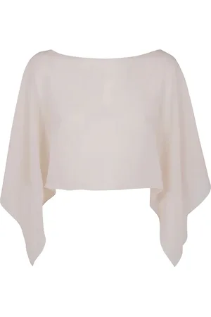 D.EXTERIOR Blouse à design de cape