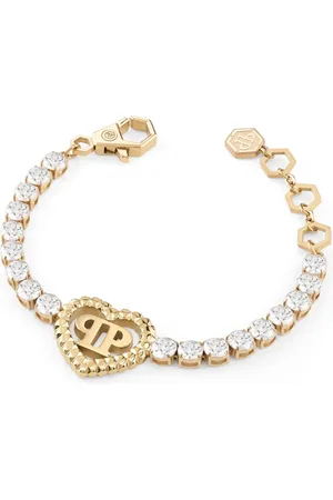Philipp Plein Bracelet à breloque cœur