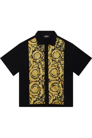 VERSACE Chemise à imprimé baroque