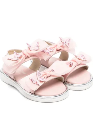 Babywalker Sandales à nœud en organza