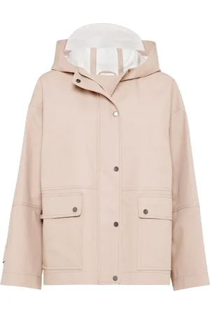Brunello Cucinelli Veste en toile imperméable