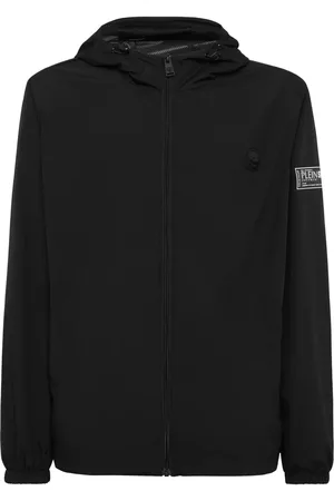 Philipp Plein Coupe-vent à fermeture zippée