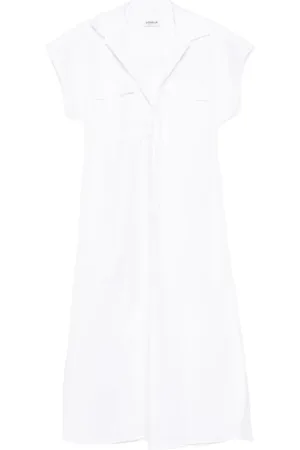 Dondup Robe en coton à coupe mi-longue
