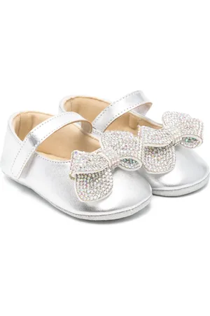 Babywalker Ballerines à nœud orné de cristaux