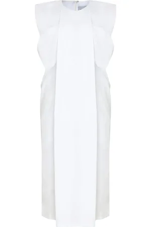 Gloria Coelho Robe mi-longue à fronces