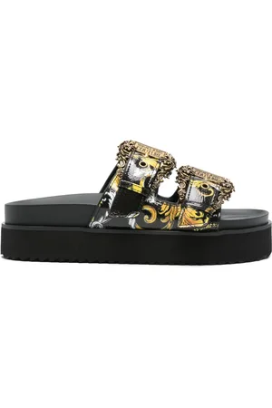 VERSACE Sandales à imprimé Barocco