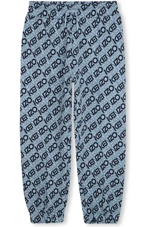 Kenzo Pantalon de jogging à logo imprimé