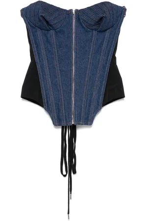 Jean Paul Gaultier Corset en jean