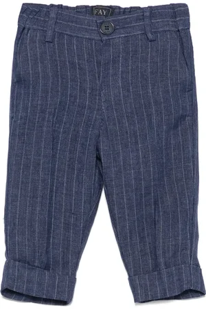 FAY Pantalon à fines rayures