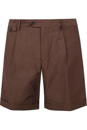 LARDINI Bermuda à plis marqués