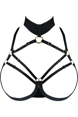 BORDELLE Soutien-gorge à design de harnais