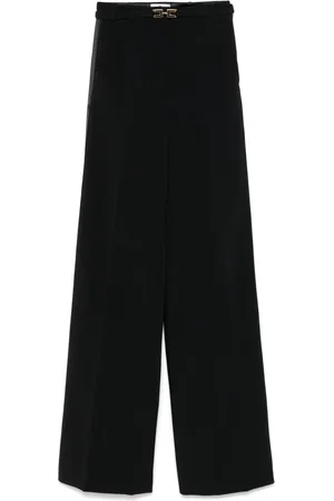 Elisabetta Franchi Pantalon à taille ceinturée