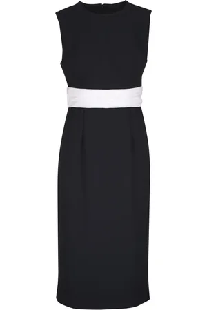 Carolina Herrera Robe sans manches à coupe mi-longue