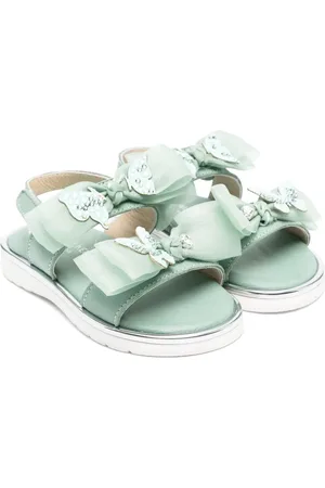 Babywalker Sandales à nœud en organza