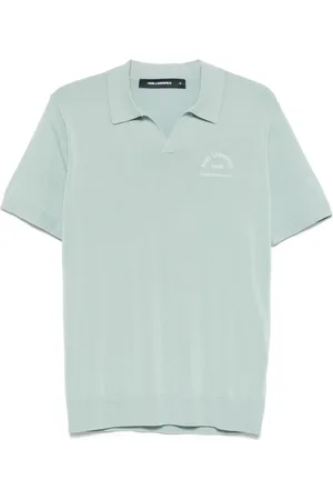 Karl Lagerfeld Polo à logo brodé