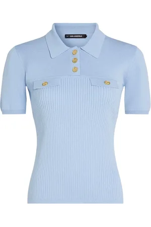 Karl Lagerfeld Polo à logo gravé