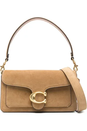 Coach Sac porté épaule en daim