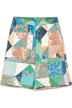 Etro Short à imprimé patchwork