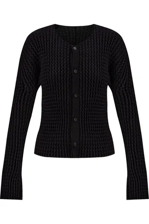 Issey Miyake Cardigan plissé