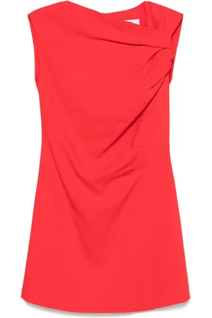 Msgm Robe courte à détail torsadé