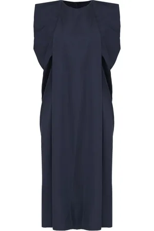 Gloria Coelho Robe mi-longue à fronces