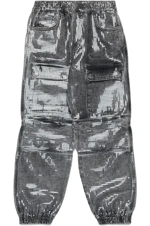 Diesel Pantalon de jogging à coupe disco