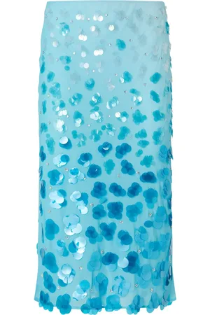 Pinko Jupe ornée de sequins à coupe mi-longue