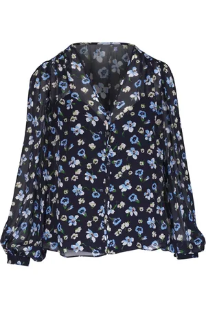 VERONICA BEARD Blouse à fleurs imprimées