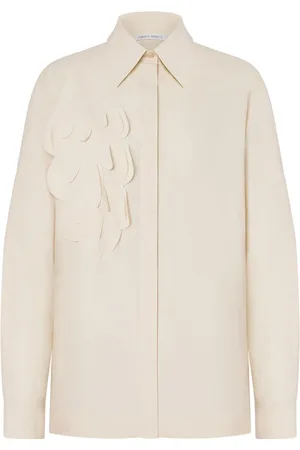 Alberta Ferretti Chemise à détail appliqué