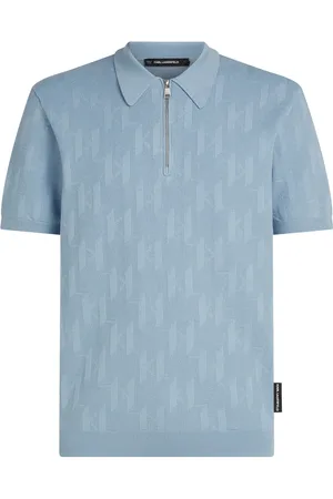 Karl Lagerfeld Polo à motif monogrammé
