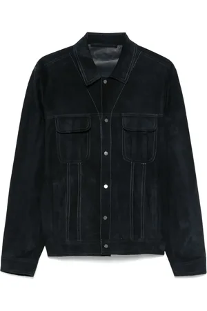 SALVATORE SANTORO Veste en daim