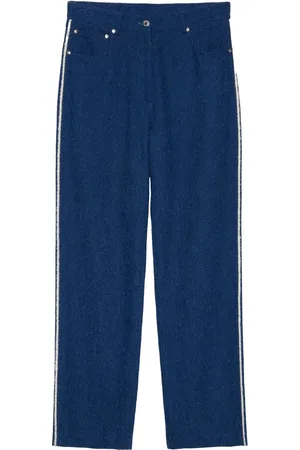 Msgm Pantalon droit en tweed