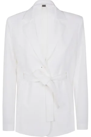 High Blazer à taille ceinturée