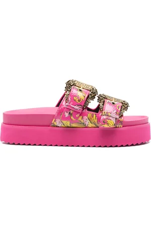 VERSACE Sandales à imprimé Barocco