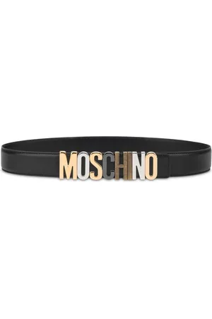 Moschino Ceinture à plaque logo