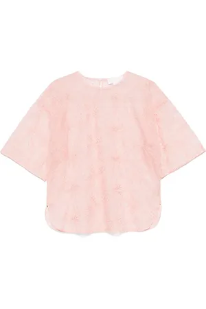 GENNY T-shirt à fleurs brodées