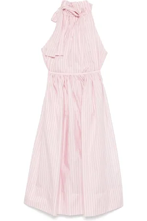 Serafini Robe longue à rayures