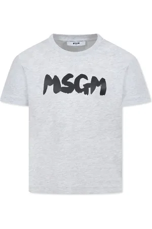 Msgm T-shirt à logo imprimé