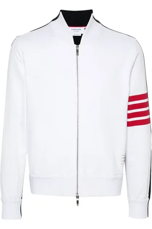Thom Browne Veste bomber à 4 bandes signature